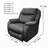 Hercules Power Headrest Big Man's Wall Recliner-119181350