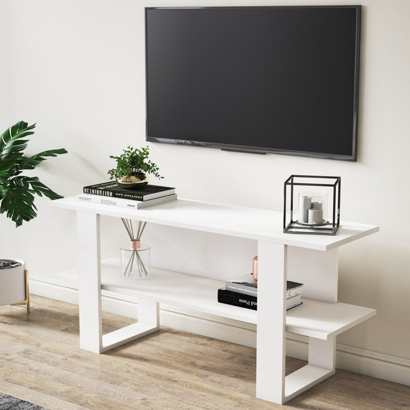 Keteri Unfinished TV Stand for TVs up to 55", White