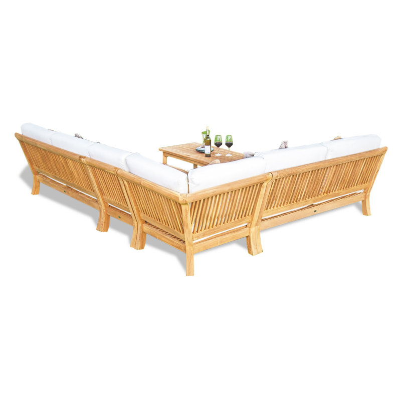 GivaSect Outdoor - Piece Conversation Set, Natural
