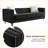 Egidia 83.07'' Velvet Sofa-596081209