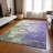 Conjetta Washable Abstract Indoor / Outdoor Rug-1226594664
