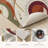 Abstract Swirls Non-Slip Washable Kitchen Mats