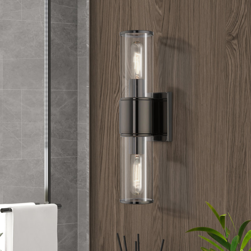Sarenity 2 - Light Dimmable Vanity Light, Black Chrome