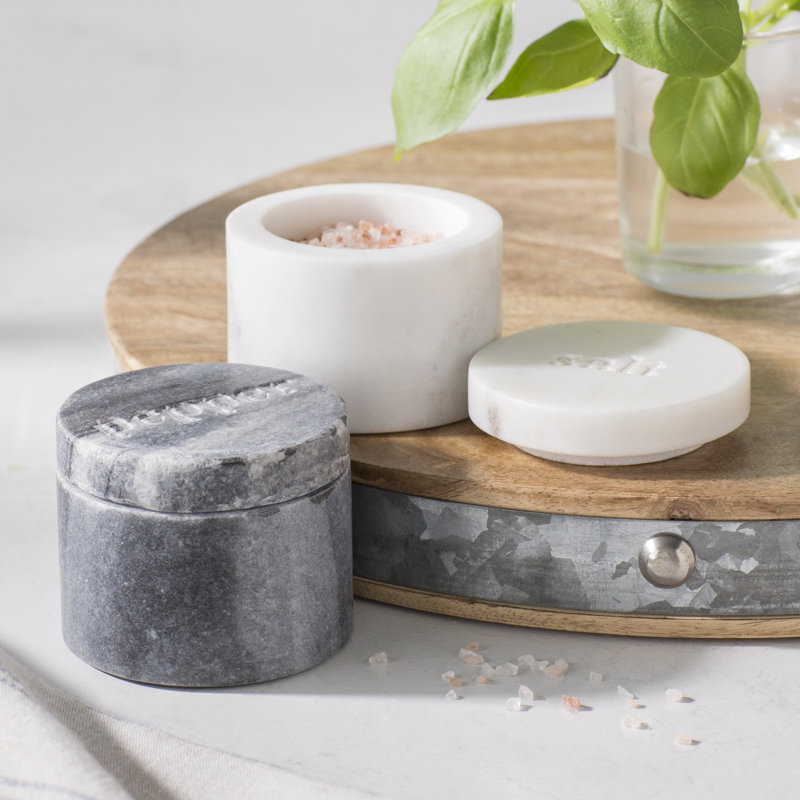 Ensemble poivre et marbre Marble