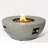 36" Propane Gas Fire Pit Table 2-Pieces