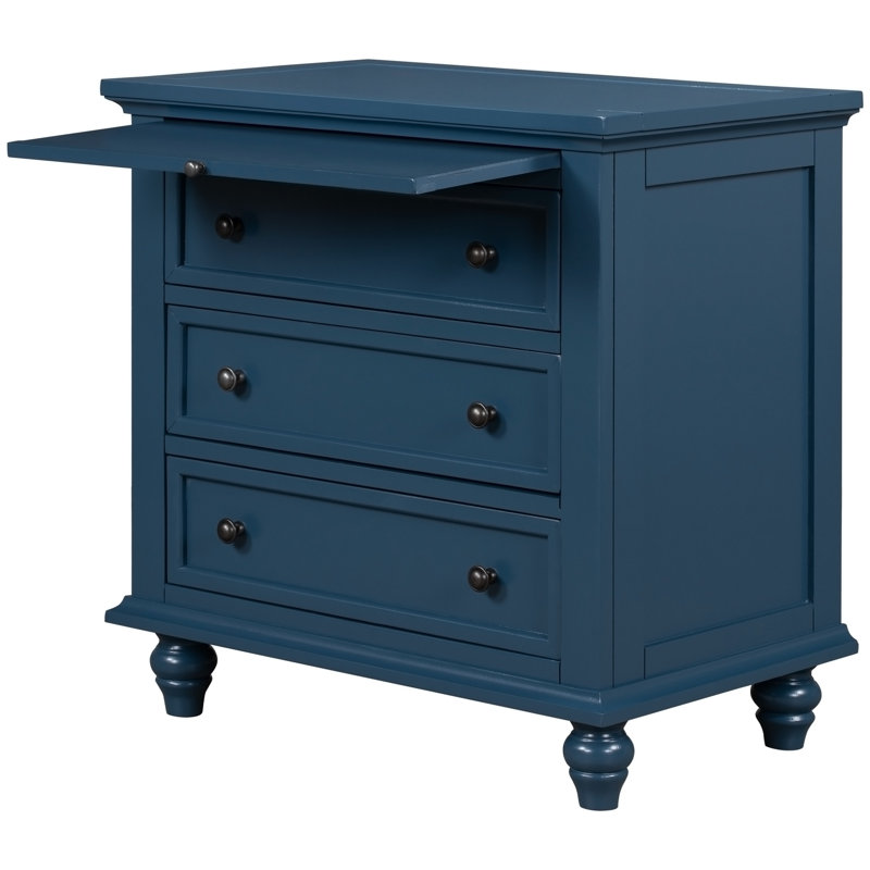 27.6 " W Console Table, Bleu, Bleu, Bleu