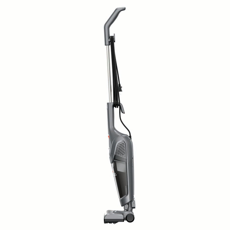 Gray Lightweight Bagless Stick Vacuum with Crevice Tool