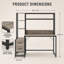 Bureau 55 po avec 2 tiroirs et huche-121448682