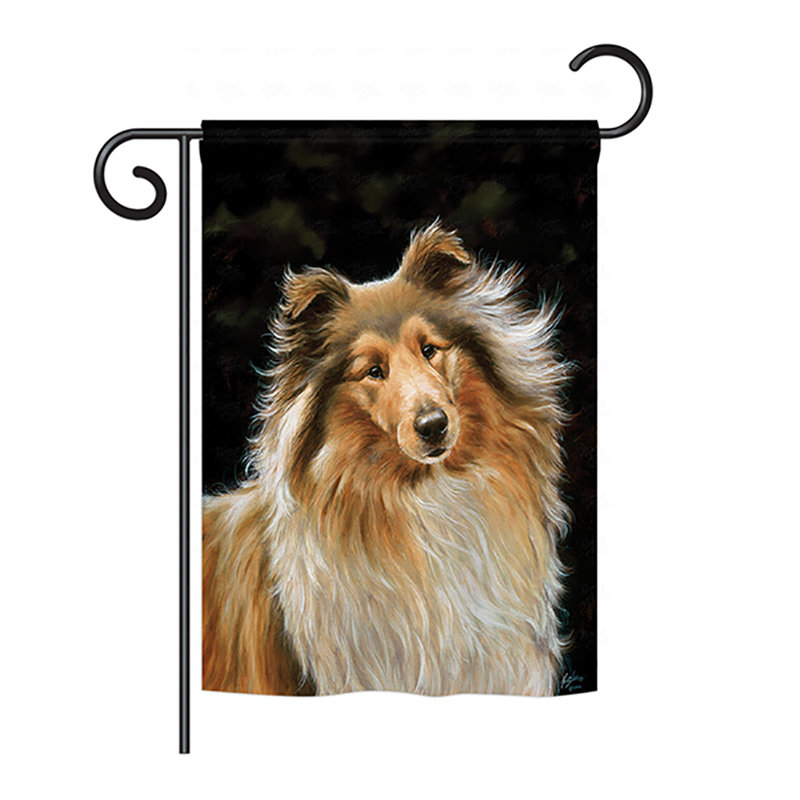 Drapeau de maison Maslyn Collie, H 40 po x l 28 po