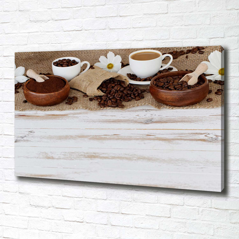 Cup Of Coffee - Wrapped Canvas Print