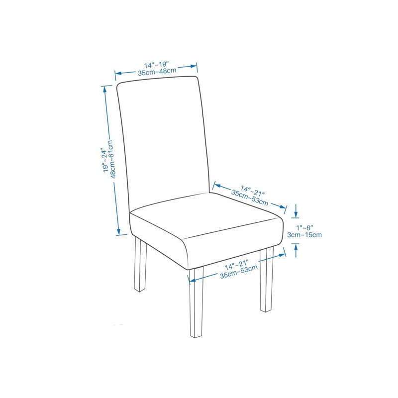 T-Cushion Dining Chair Slipcover