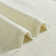 Light Filtering Semi-Sheer Faux-Linen Grommet Curtains 2 Panels Set