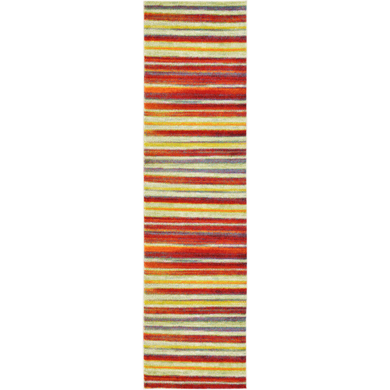 Verda Striped Indoor Rug, Runner 2'7" x 10'