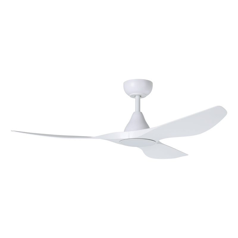 Syeed Ceiling Fan, White, White, 52"