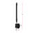 Omarie Outdoor Wall Sconce in Black