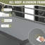 Cuisine d'extérieur avec rangement - Conception modulaire, armoire en aluminium gris pour gris, pluie et neige
