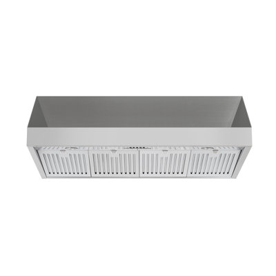 Forza 48 " W Stainless Steel 1200 CFM Ducted (Vented) Under Cabinet Range Hood with Baffle Filter