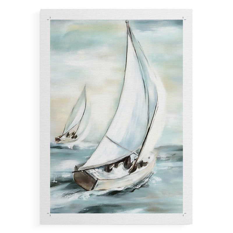 NAUTICAL Series LII - Impression sur toile seulement - NON CADRE, H 27 po x l 18 po
