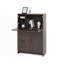 Armoire de bureau avec tiroir de rangement et tablettes, armoire de salon