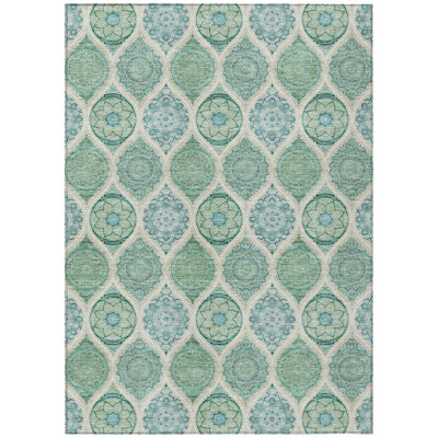 Chayden Washable Geometric Indoor / Outdoor Rug