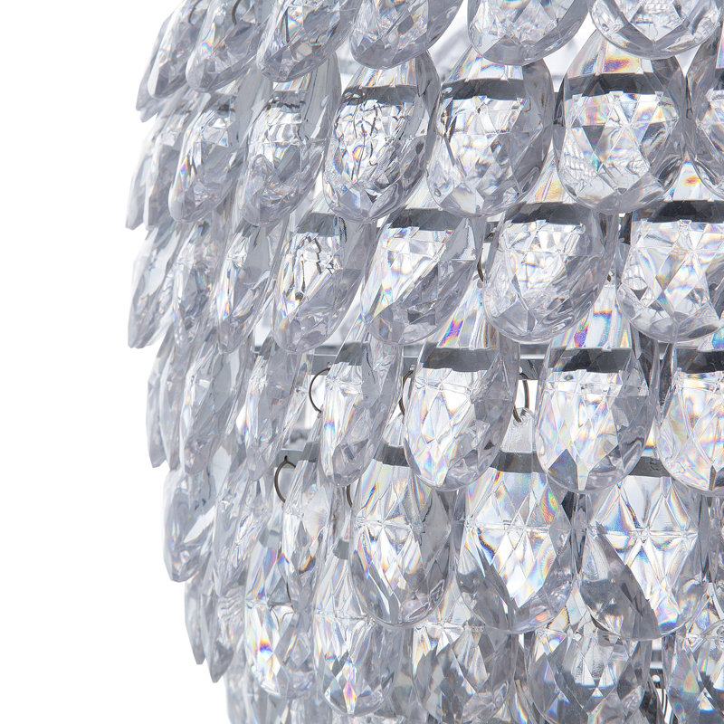 Tomas 1 - Light Transparent Crystal Pendant
