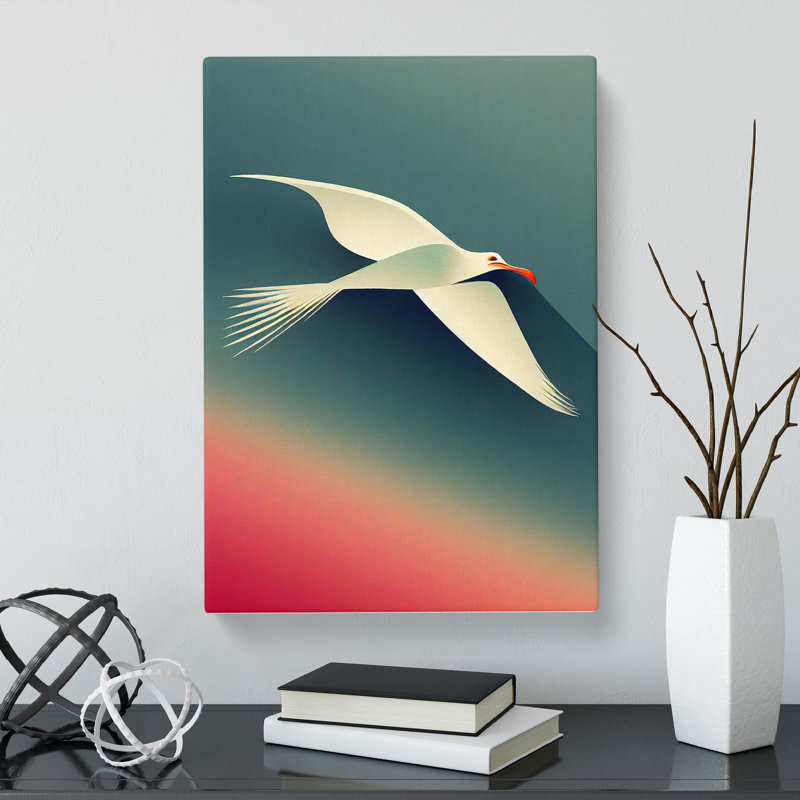 Seagull Abstract Vol.3 - Wrapped Canvas, 76cm H x 50cm W x 3cm D