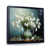 Toile avec cadre flottant noir