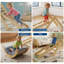 Ensemble triangulaire pliable 8-en-1 - Gym d'escalade intérieure en bois avec arche Rampe et échelle pour tout-petits