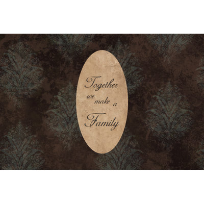 Family Photo Mat - Wrapped Canvas Print