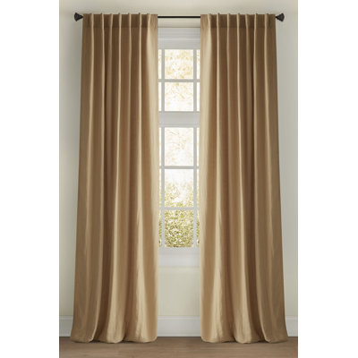 Dante Laundered Linen Drapery Panel