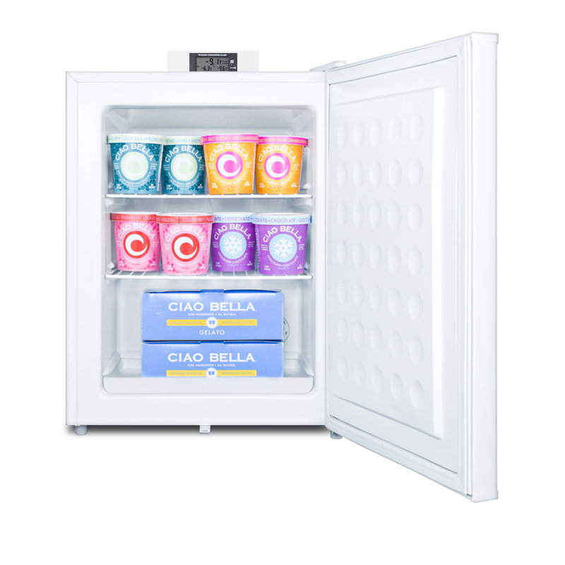 Accucold By Summit 1.8 Cubic Feet Upright Freezer with Adjustable Temperature Controls