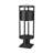 Youssoufia Frosted Pier Mount Light