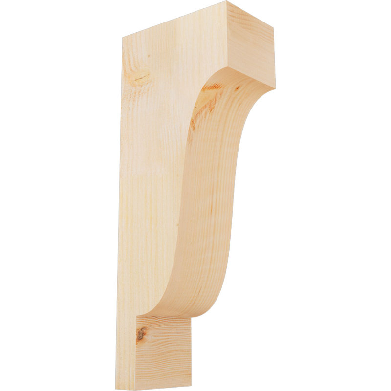 Sapin Douglas, corbeau brut, l 6 po x P 10 po x H 26 po, Sciage brut, H 26 po x l 6 po x P 10 po, Sapin de Douglas