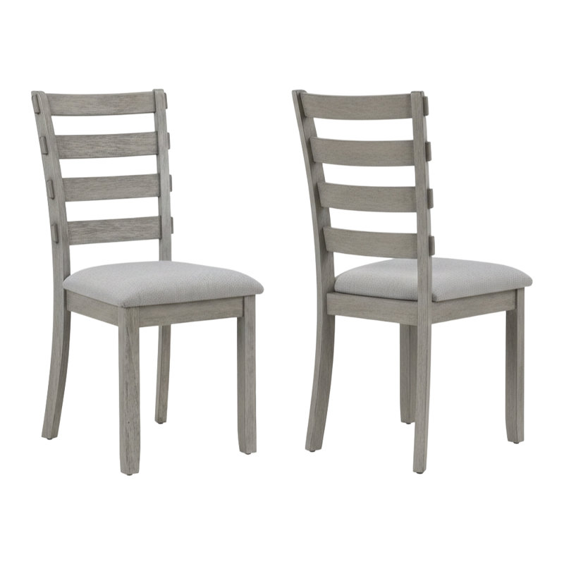 Ensemble de 2 chaises d'appoint Cushra
