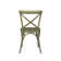 Jamil Cross Back Stacking Side Chair