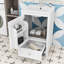 Meuble-lavabo de salle de bain avec lavabo en céramique, porte d'armoire à fermeture douce et tiroir de rangement-1544532178