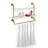 Natani 34.65'' Metal Wall Mounted Clothes Rack-2141835081