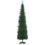 Arbre de Noël artificiel 7 pi, arbre de Noël mince avec 499 branches réalistes et support en plastique, vert-1337484727-1337484723