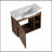28"Floating Bathroom Vanity With Ceramic Sink