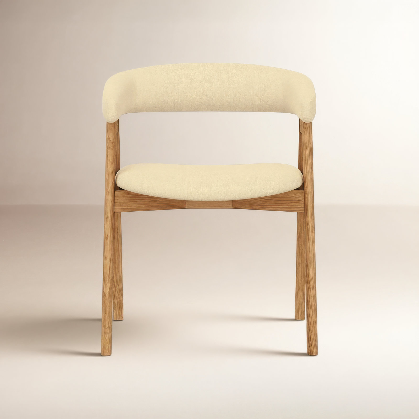 Darcey Dining Armchair, Natural