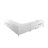 Crasia 123 '' Wide Genuine Top Grain Italian Leather Symmetrical Modular Seating Component-73436032