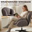 Upholstered Swivel Accent Chair-239457825
