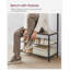 Abingdon Hall Tree 70cm Wide with Bench and Shoe Storage-105401341