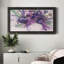 Lavande florale Splendor I - peinture sur toile à cadre unique-1435622157