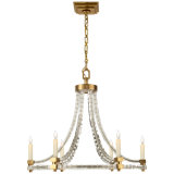 6 - Light Glass Chandelier