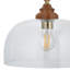 1 - Light Antique Brass Plate Pendant