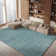 Tapis bleu eau