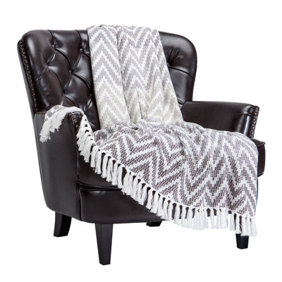 Jeté en coton doux