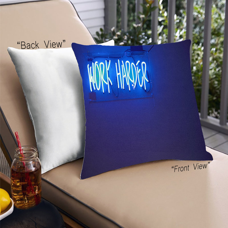 Coussin Neon Neon 89, Microsuède