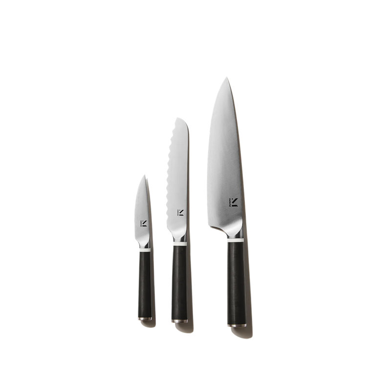 Material Trio of Knives